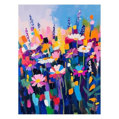 �J���[�A�[�g �������G �����h��G ����L�b�g �� DIY �A�[�g�G���|�L�b�g �E�H�[���A�[�g �y�C���g�o�C�i���o�[ �H ���� �L�����o�X �G��Ǐ���135x100cm �p�L�����r���O���[���Q���̉Ƃ̑��� �a�����v���[���g���� JLYH-10338