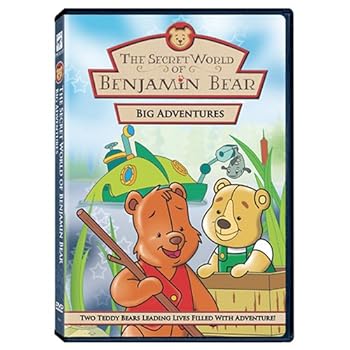 DVD Benjamin Bear 2: Big Adventure with Benjamin Bear Book