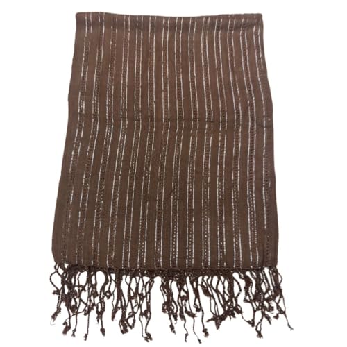 Image of Trends Women's Viscose Stole - Lightweight, Breathable Scarf for Girls | Sun Protection All-Season Wrap | Size 50 x 180 cm