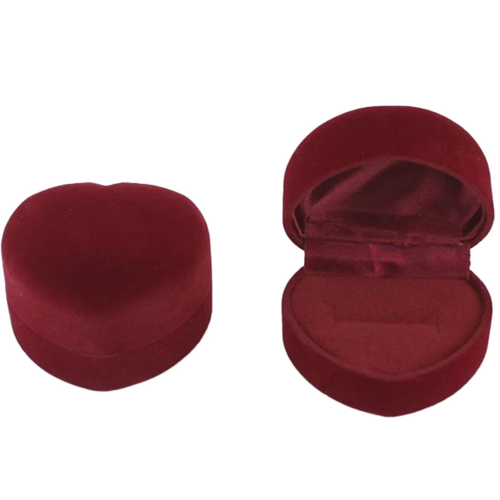 JFNKLFG Square Engagement Velvet Earring Ring Packaging Box Jewelry Organizer Valentine Day Case Display Storage for Proposal, Wedding(SKU-08)