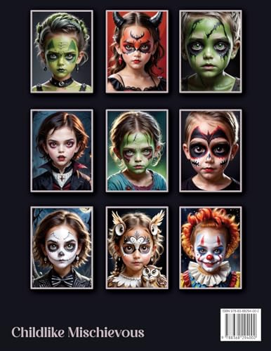 Face Painting: A Beginner's Step-by-Step Guide to Easy and Professional Halloween Makeup for Kids - Artistic, Scary Designs and Colors for a Fun Party image 4