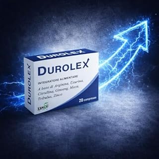 Formula Uomo Potenziata – 20 Compresse Arginina, Citrullina, Maca e Ginseng – Integratore per Energia, Resistenza e Vitalità Maschile – con Zinco e Tribulus terrestris