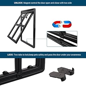   PETLESO-Dog-Screen-Door-Dog-Door-for-Sliding-Door-Screen-Door-for-Large-Dog-Inner-Size-1216