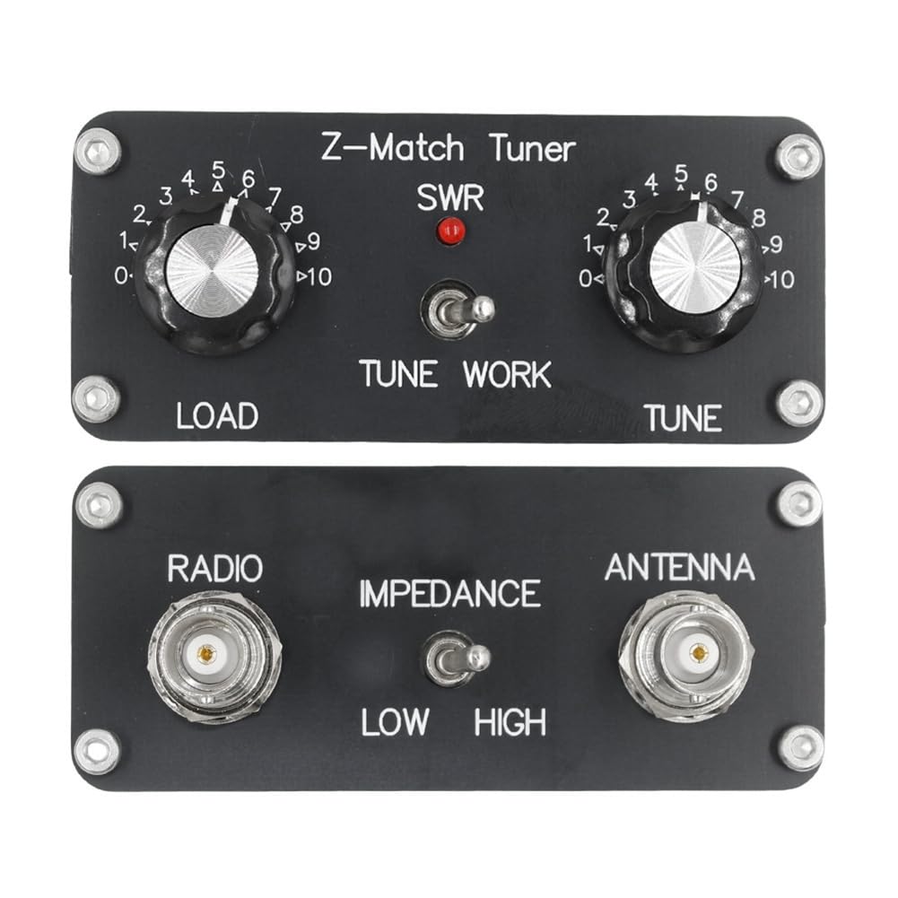 QRP Z-Match Sintonizzatore manuale Antenna 5 W Sintonizzatore 3-28 MHz Sintonizzatore antenna HAM