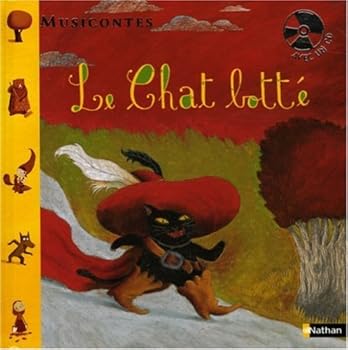 Paperback CHAT BOTTE LIVRE + CD (6) [French] Book