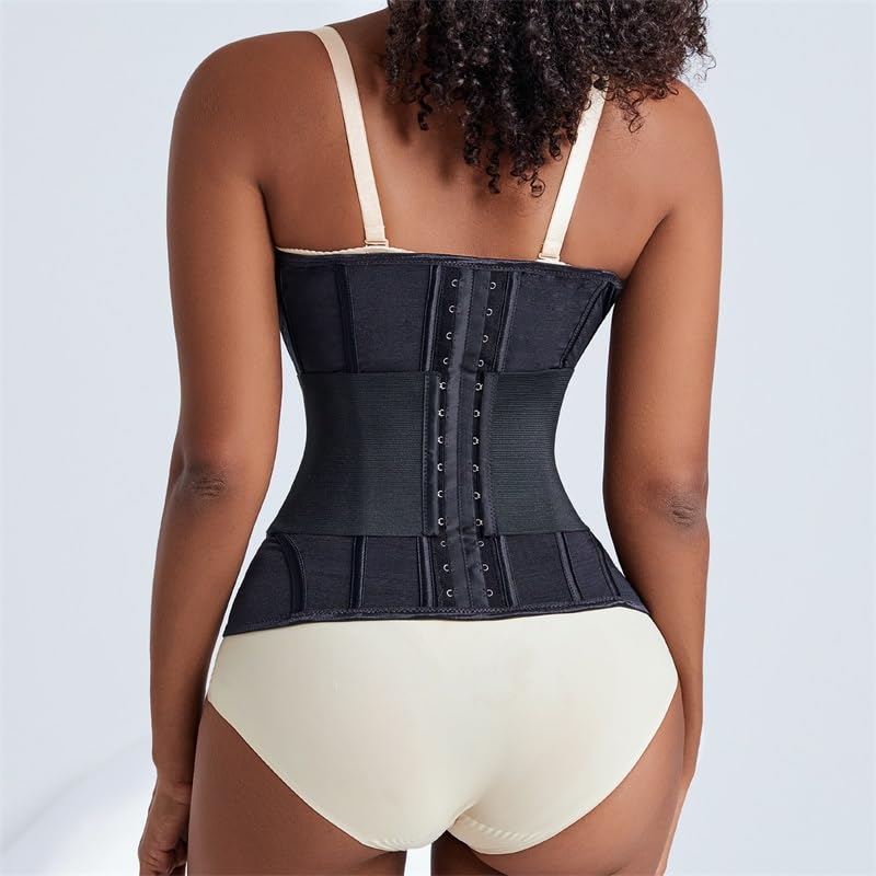 Image of Waist Cincher Shaperwear for Womem Full Body Women Double Belt Wrap Corset Trainer Tummy Control Shaper