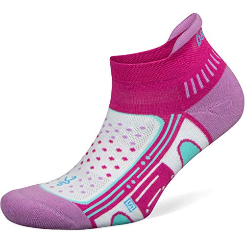 Balega Women's Enduro V-Tech No Show Socks (1 Pair), Bright Lilac, Small