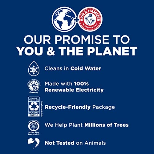 Arm & Hammer Liquid Laundry 166.5Oz Odor Blasters Plus Oxiclean #TOP7