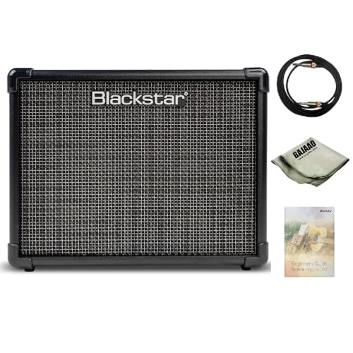 Image of Blackstar ID Core 20W 2x10 Stereo Combo Guitar Amplifier with Instrument Cable,polishing Cloth and E-Book