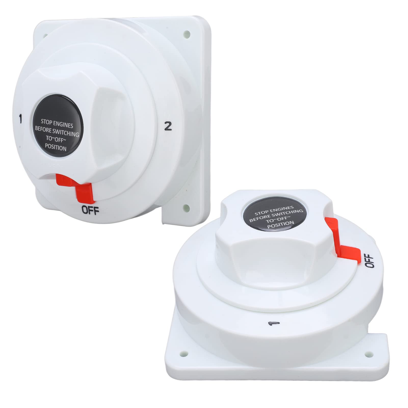 Alomejor Interruttore Staccabatteria Marino Interruttore Staccabatteria 12‑32V Interruttore Isolatore per, Barca, Auto, Camper