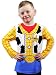 Toy Story 4 Sheriff Woody Boys Girls Baby Toddler Long Sleeve T-Shirt Tee (3T, Blue/Yellow)