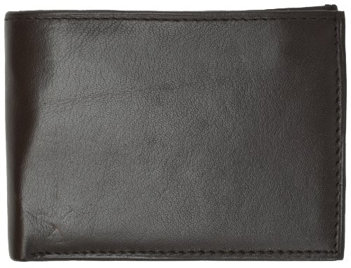 MARSHAL Center Flap Lambskin Wallet with ID and Credit Card4