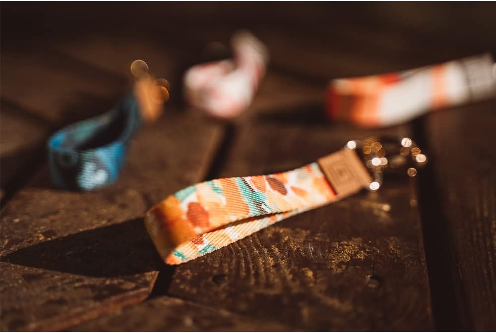 MNGARISTA Hand Wrist Lanyard Key Chain, Cool Keychain Wristlet, Wristlet Strap with Car Keychain, Cactus