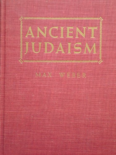 Ancient Judaism; B0006AT348 Book Cover
