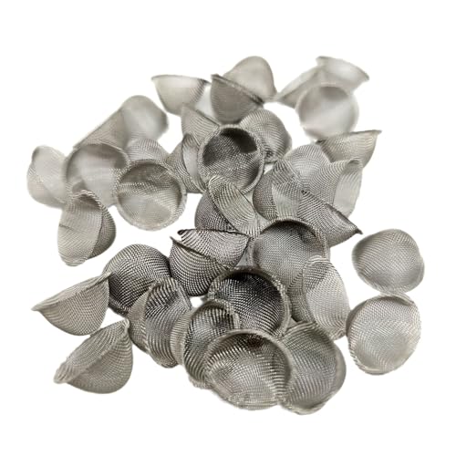 Pipe Screens 3/4 Inch 0.75 Inch 40 Pieces Adjustable Tapered Design Bowl Screens, 100% Stainless Steel Mesh - Image 5