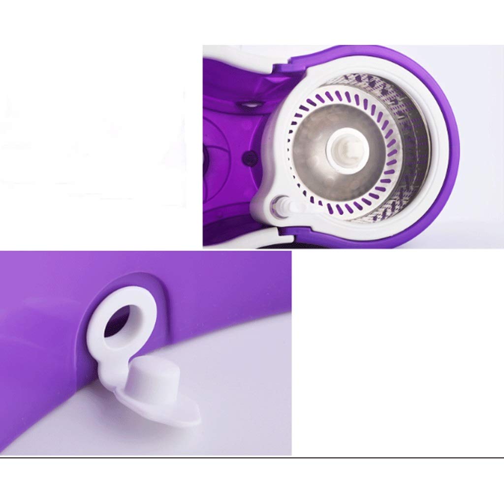 WolFum Cabezal de fregona de microfibra de 360 grados de repuesto giratorio para cocina, baño, limpieza de superficies de piso giratorio