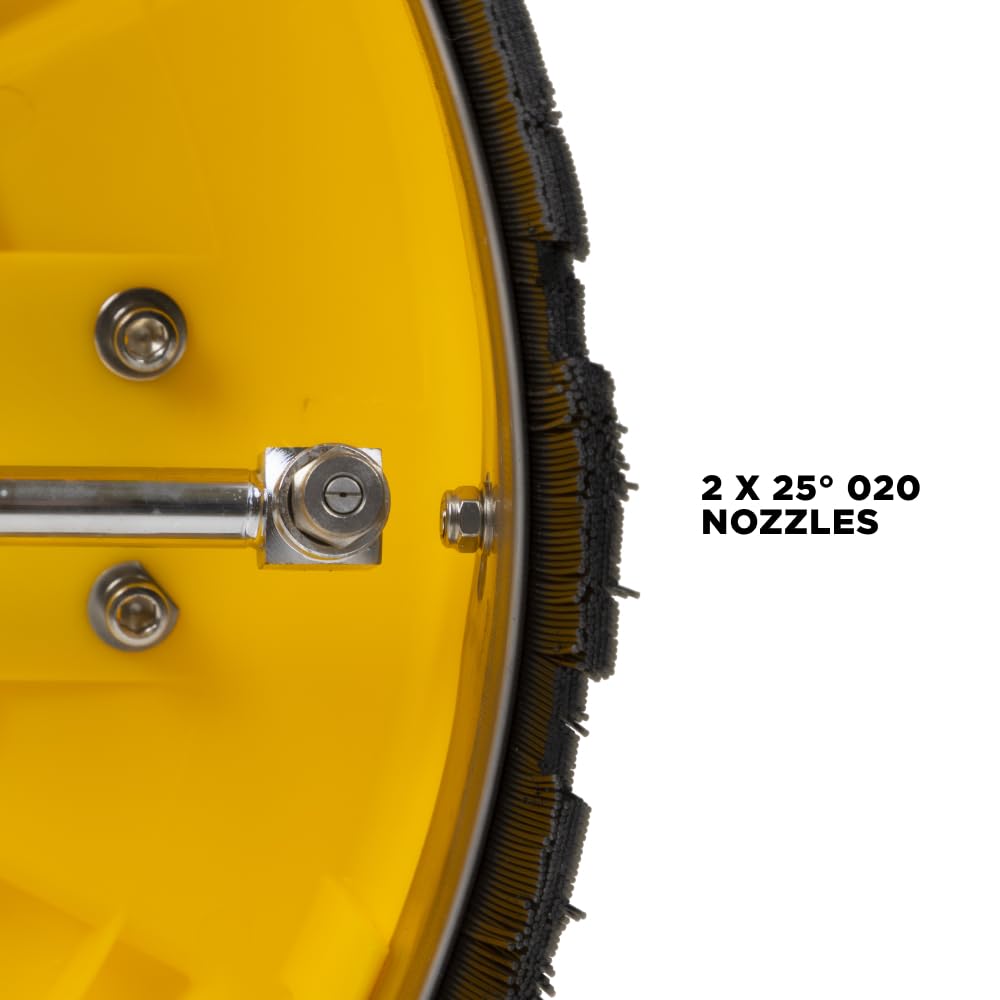 BE Power Equipment 20" Whirl-A-Way Commercial Pressure Washer Surface Cleaner