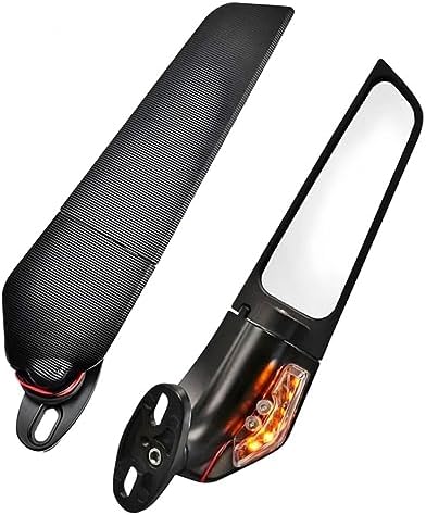 OBEROI'S TRADERS 360° Adjustable Moto GP LED Stealth Wings Rear View ...