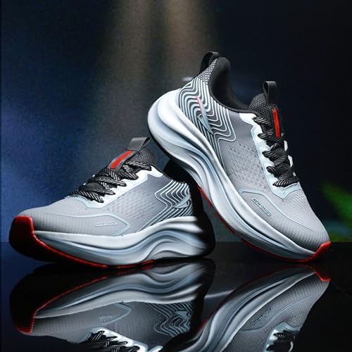 Image of ASIAN Quantum-33 Men's Running Shoes with Energy Return Cushioning, Lightweight Mesh Upper, High-Grip Outsole | Comfortable for Running, Training and Daily Use