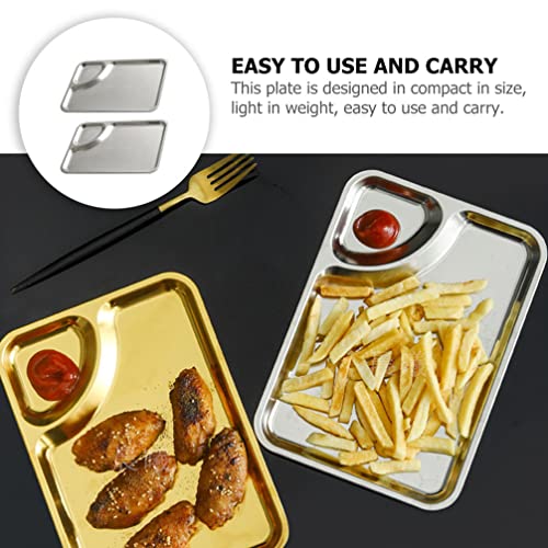 UPKOCH Sushi Plate Dumpling Dish: 2Pcs Chips Pratos Com Pires de Pires de Pires Batatas Fritas Batat