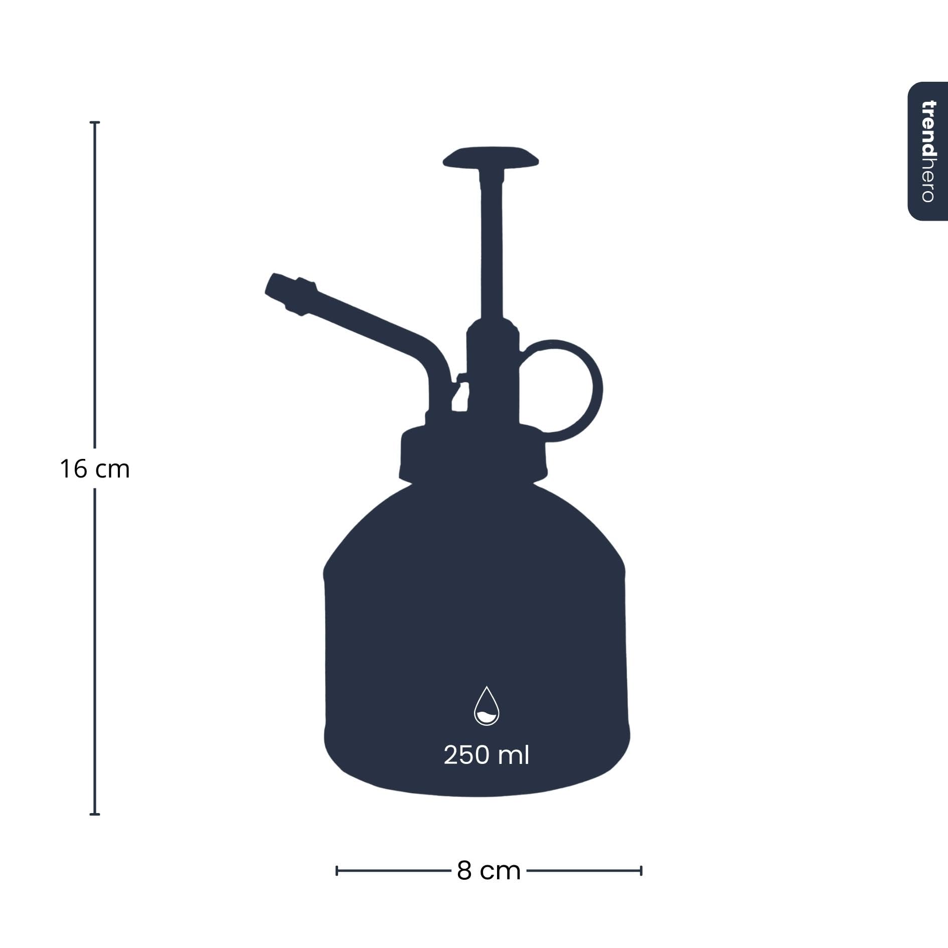 Pulverizador de Cristal para Plantas, Vaporizador de Jardín, Verde, 0.25 L