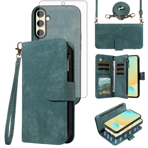 Coque Samsung Galaxy S24 FE 5G fermeture éclair et emplacement cartes S 24 EF