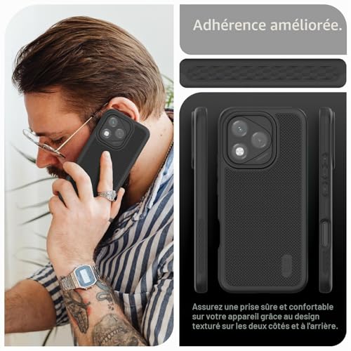 Coque Honor 400 Lite robuste évite les chutes et bris d'écran