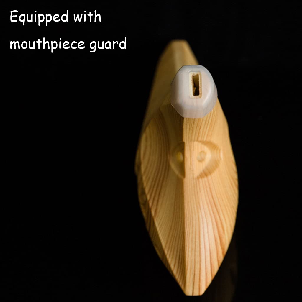 Ocarina De Résine De Grain De Bois De Tonalité AC Alto 12 Trous, Les Débutants Créatifs De La Modélisation sous-Marine Apprennent À Jouer d'un Instrument À Vent, Cadeau Exquis