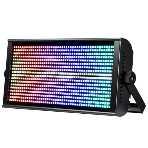 Betopper LF4808 260w Matrix Strobe Effect Lights, Wash Strobe and Blinder Stage Lights, Pixel Mapping & Zonal Control Effects Stage Lighting, Uplights DMX Dj Lights for Party Wedding Club Bars Show,1S