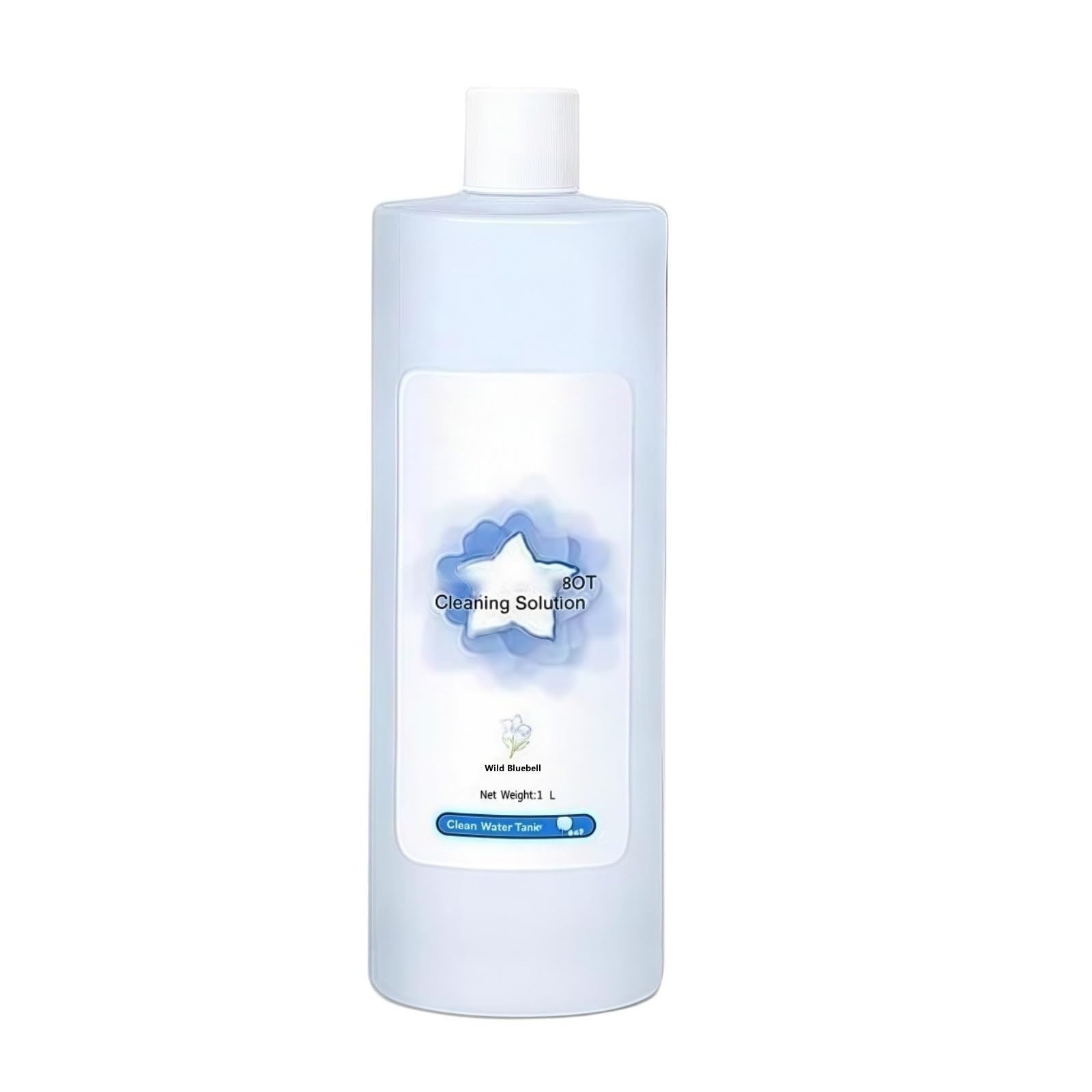 Floor Cleaning Solution, Compatible with ECOVACS Deebot Ozmo T20 N9＋T10 OMNI/T10 TURBO/X1 OMNI/X1 TURBO, 1L Floor Vacuum Cleaner Cleaning Fluid(1pcs)
