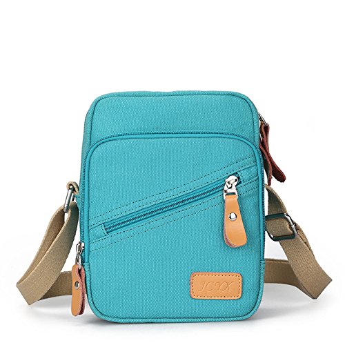 Mini sac à bandoulière en toile pour femme au style coréen épuré