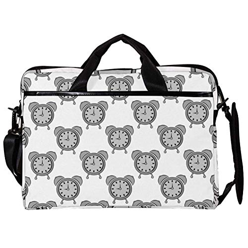 Sac à bandoulière ordinateur portable 14" 15" 15.4" mallette PC grise