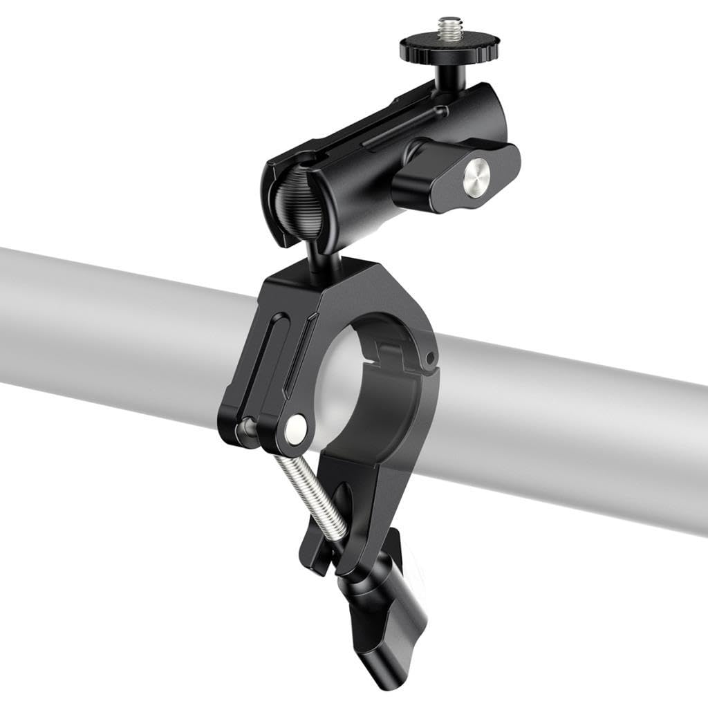 ULANZI GoPro/Insta360 Eylem Kameralar Için Bisiklet/Motosiklet Gidon Kelepçe Dağı