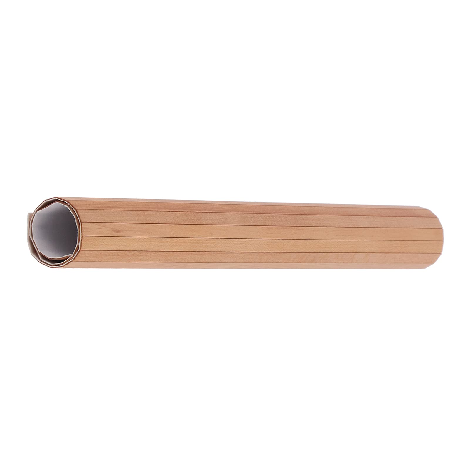 Lot de 12 planches de sol miniatures en bois pour maison de poupée - Accessoire de décoration de sol avec colle pour mur de fond de maison en bois