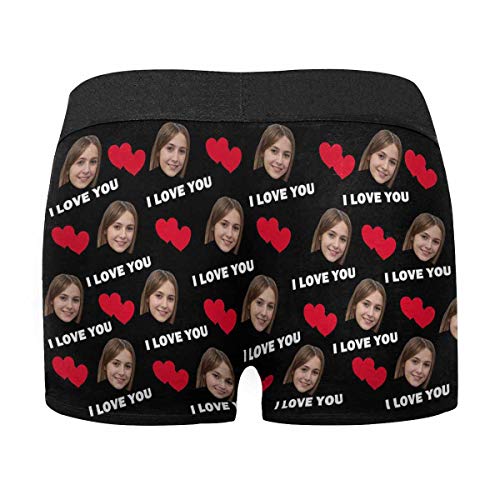 Custom Funny Boxer for Men Personalized Face Underwear with Photo Valentines Day Gifts for Boyfriend Husband3