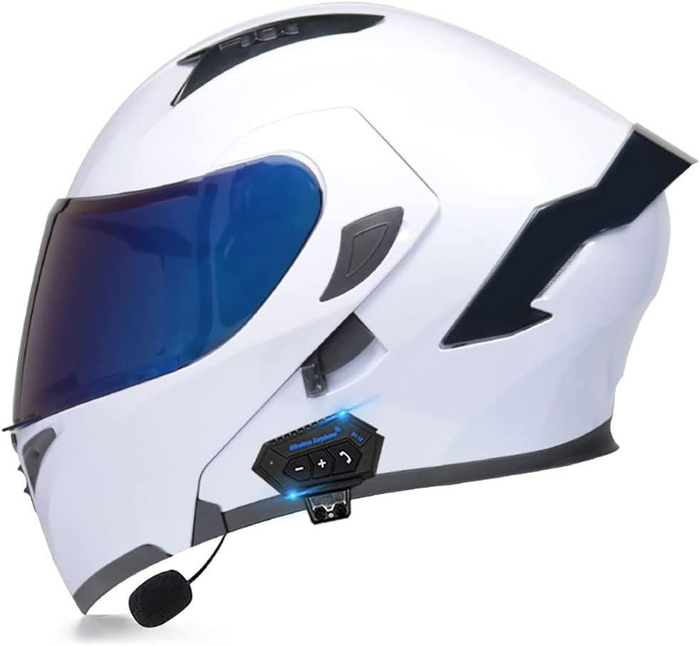 Casque moto modulable antibuée éliminant la condensation en hiver L