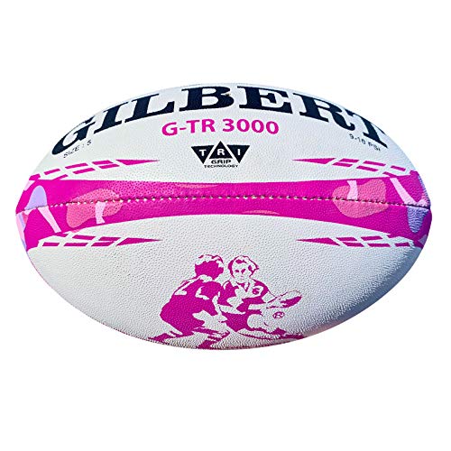 Gilbert G-TR3000 Pink Camo Rugby Training Ball Gilbert G-TR3000 Pink Camo Rugby Training Ball