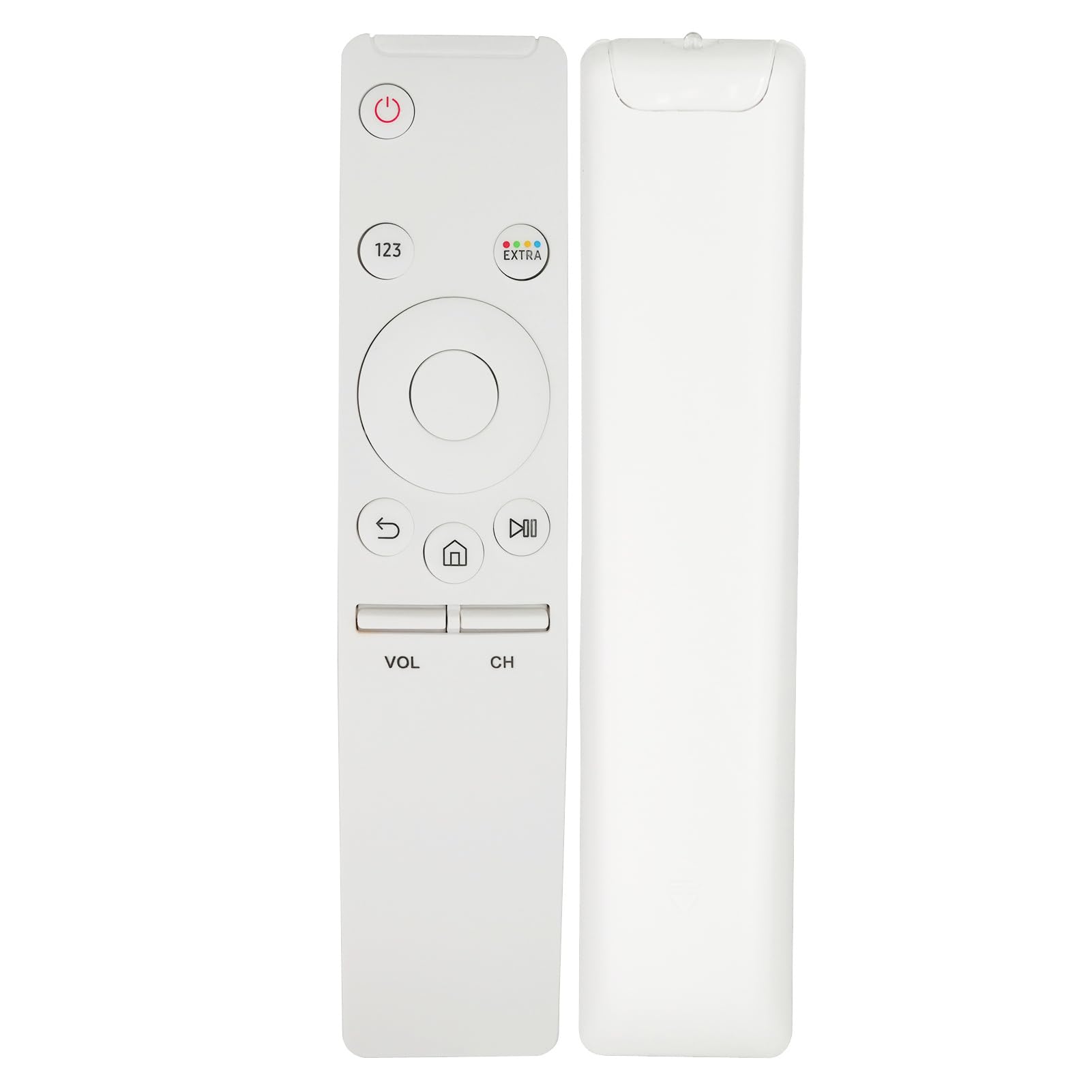 Universal Remote Control BN59-01260A -White- fit for Samsung Smart TV UN40KU6300FXZA UN40K6250AFXZA UN43KU6300FXZA UN49K6250AFXZA UN49KU650DFXZA