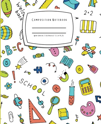 Cool Kids School Kids Composition Notebook for Math Science Social Studies, Art and Design or Writing Note Books for journaling Thoughts image 2