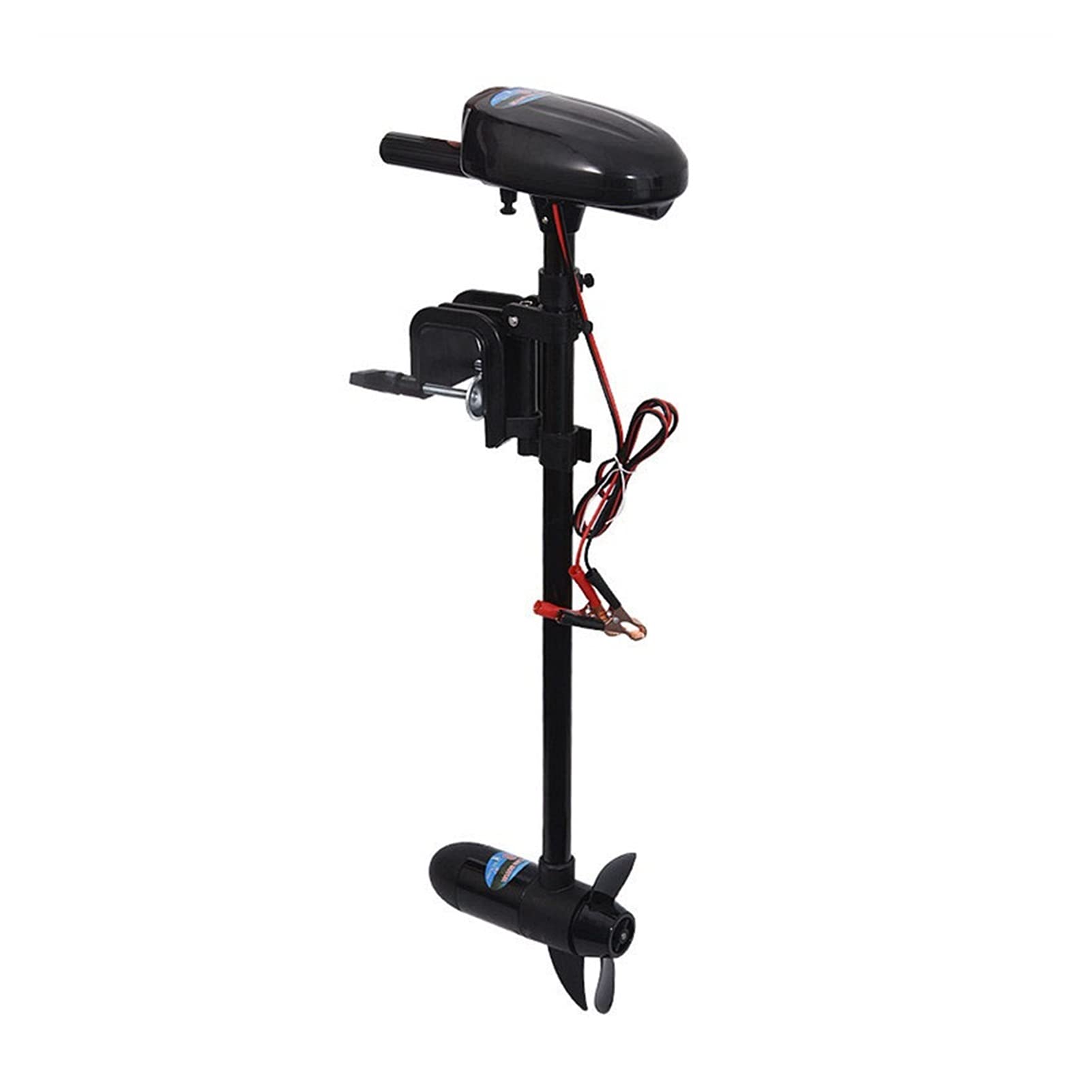 CVFRDD Outboard Motor, 18 LBS 12 V Electric Outboard Trolling Motor Inflatable Boat Engine Canoe Dinghy Thrust