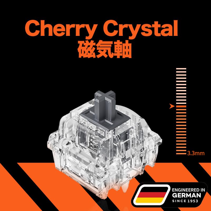 CHERRY XTRFY K5 Pro TMR 磁気式キーボード 白 新品 Amazon | CHERRY XTRFY K5 Pro TMR 有線磁気キーボード TMR磁気