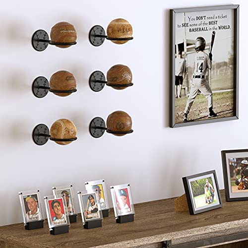 image for Wallniture Sporta Baseball Bat and Ball Holder Wall Mounted Organizati