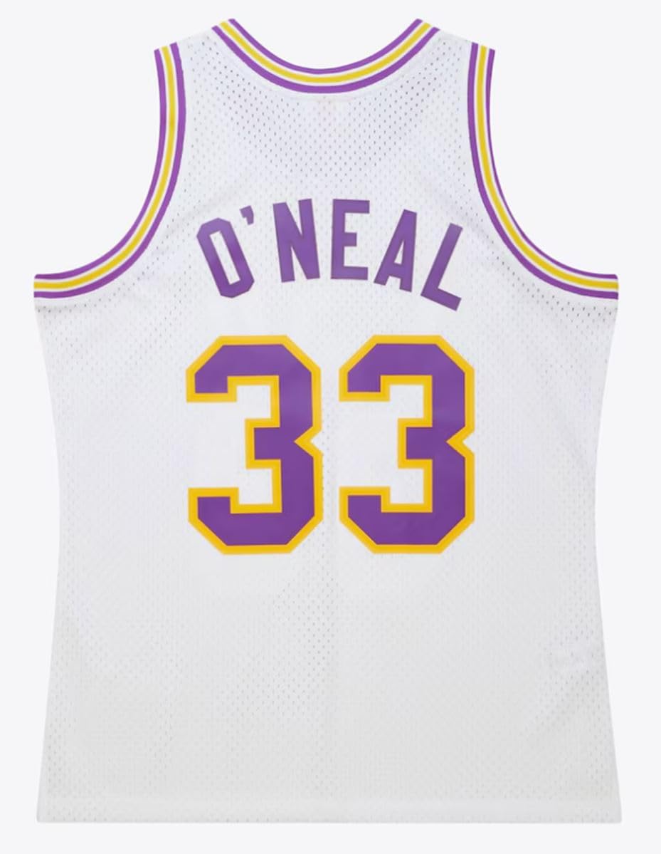 Shaquille O'Neal White LSU Tigers 1990/91 Mens Swingman Jersey