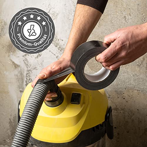 MAXKO Panzertape - 50m x 50mm - Gaffa Tape - Panzerband Duct Tape - Gewebeklebeband - 50m Klebeband - Gaffer Tape - Textilklebeband