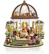 Maison De Poupée Miniature En Bois à Assembler - Kit Bricolage - Décoration Automne - Cadeau Créatif