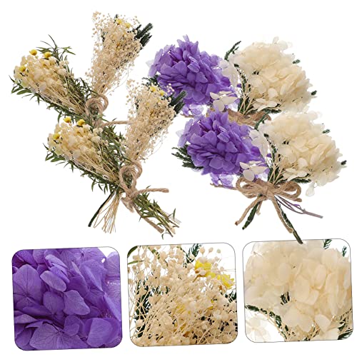 Mini flores secas para decoración y manualidades miniatura 7