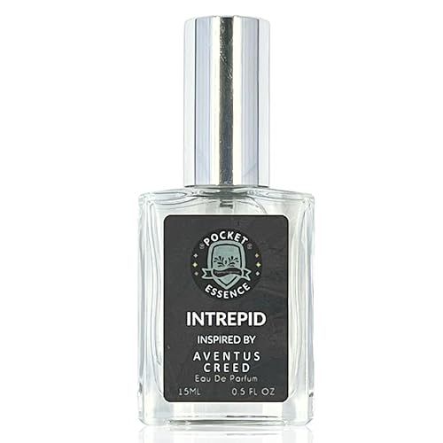Fragancia inspirada en Aventus Creed Eau de Parfum para hombre Intrepid 0.5 onzas líquidas 15ML