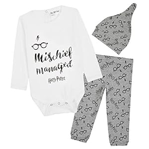 Harry Potter Babykleding voor meisjes en jongens 0-18 maanden, outfit voor pasgeborenen met lange mouwen, legging en…