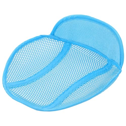 Almohadilla de sudor para casco de bicicleta con forro transpirable lavable azul KOMBIUDA