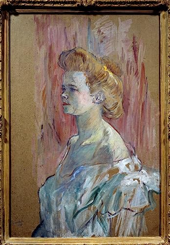Peinture d'Henri de Toulouse-Lautrec sur toile | Qualité musée pour salon 60x90